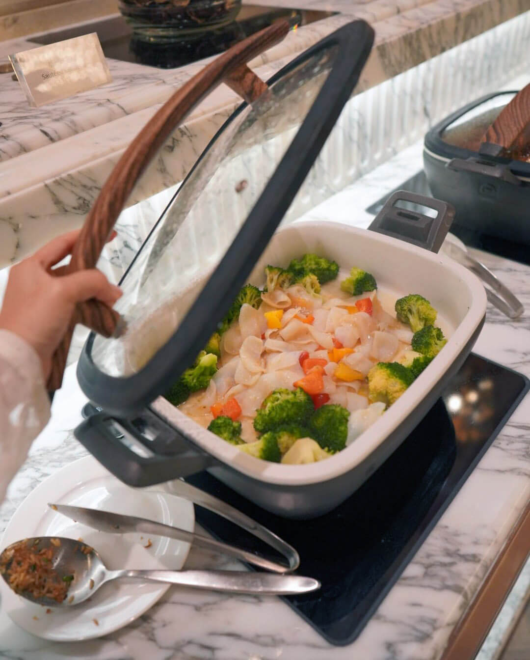 食物補充速度好快!唔覺有吉盤情況。