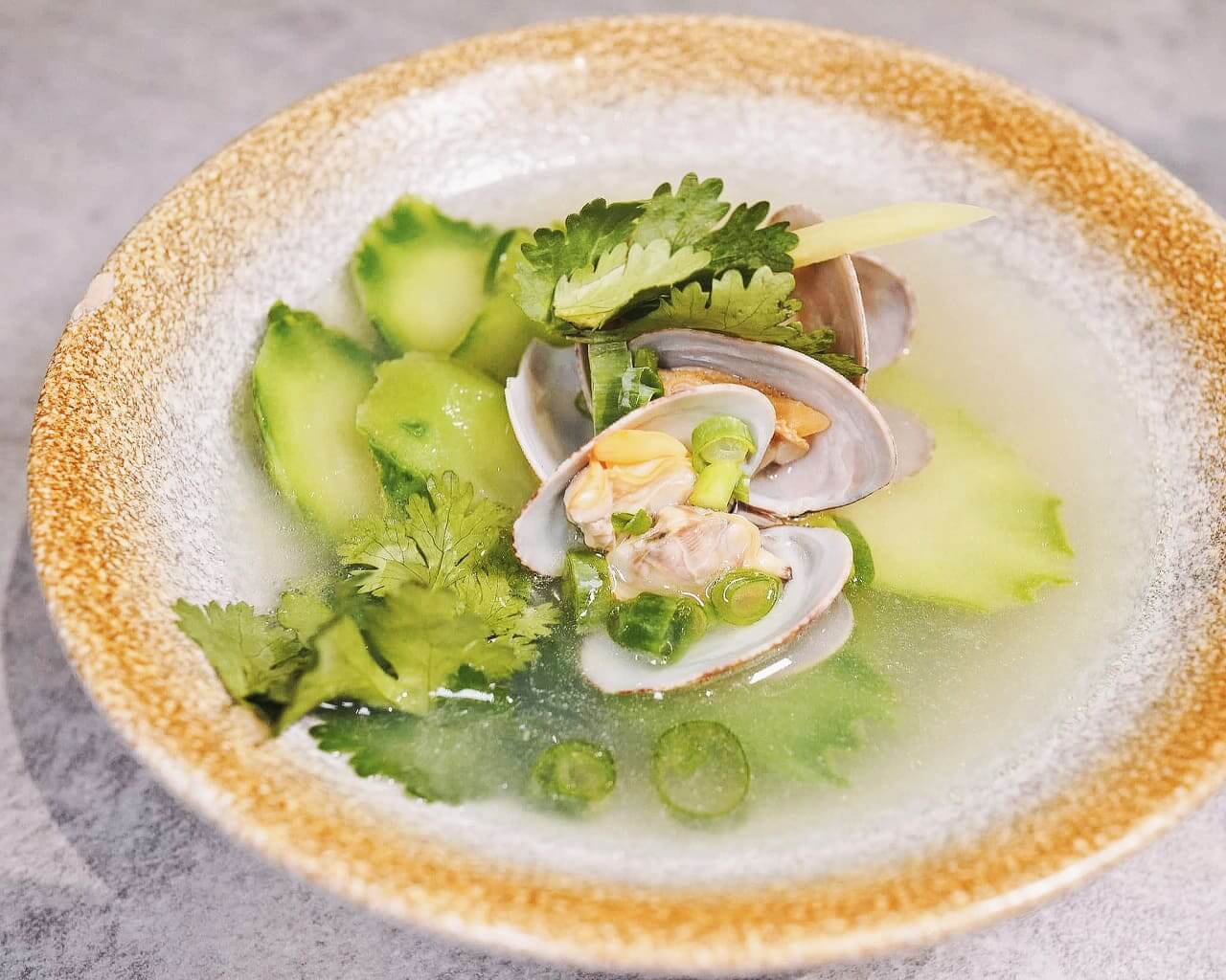 清甜蛤蜊湯,解暑一流。